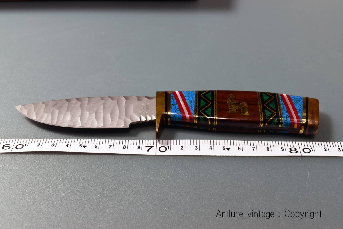 ●VINTAGE KNIFE BUCK CUTHAIR YELLOWHORSE SERIES TWO 1868本限定セリアル1413 (4165)CAMPING,FISHING,OUTDOOR_画像5