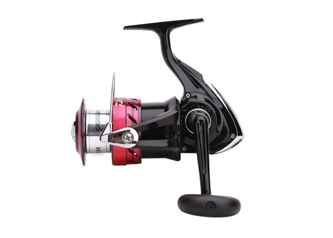 訳アリ！ 4000番 DAIWA ダイワ リール スピニングリール 海外モデル 日本未発売 左右ハンドル 巻きやすい 新品未使用 国内発送 限定レッド_画像9