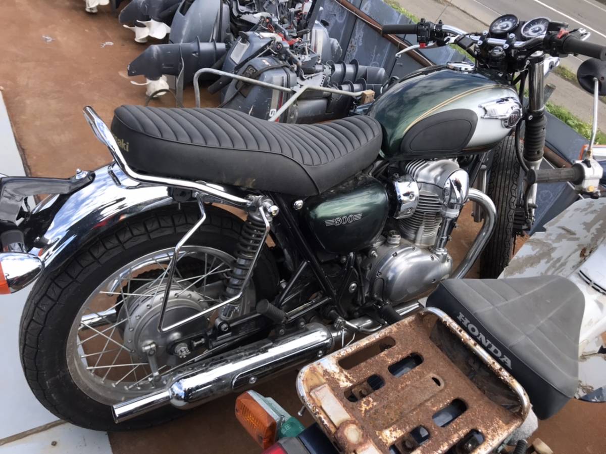 カワサキ w800 北海道 北広島市 引き取り限定 2