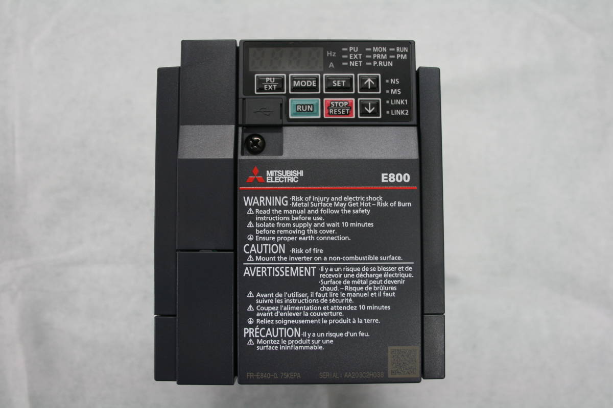 三菱インバーターFR-E840-0.75KEPA AC400V | coloradocreativecorridor.com