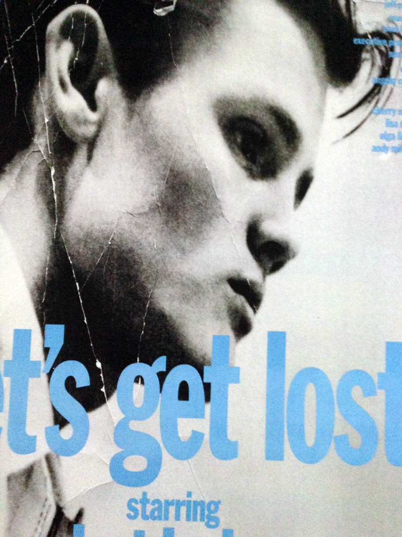 M-size Let's Get Lost/Bruce Weber / P2 / chet baker 28X43.2cm 05/1_3_画像2