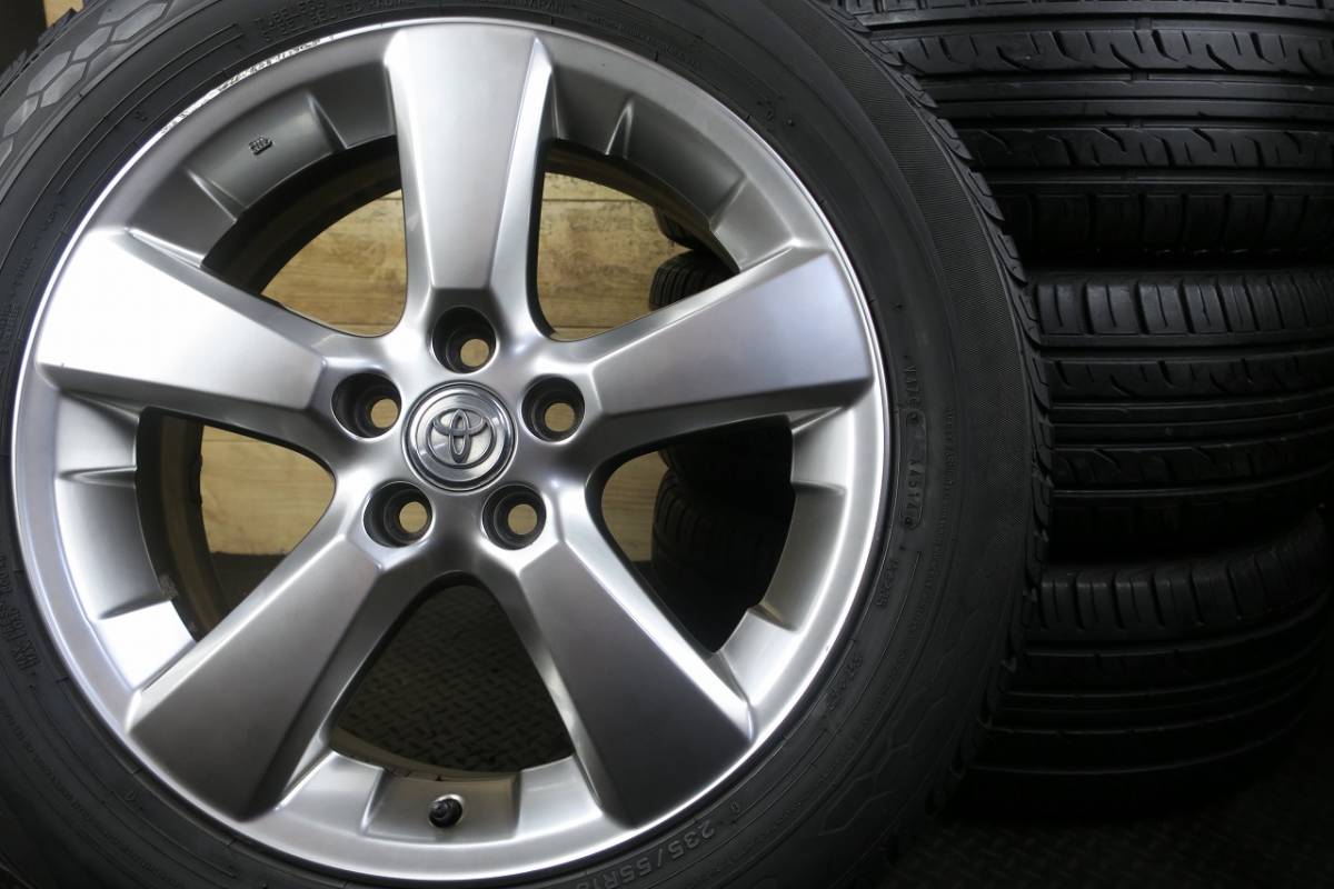 ポスターフレーム トヨタ純正 ハリアー ヨコハマ 235/55R18 山有 車検