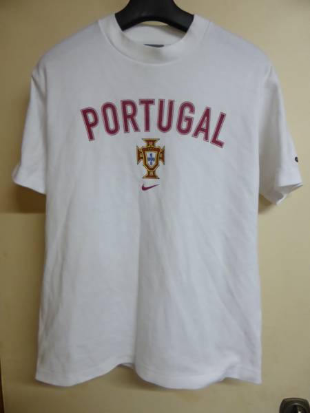 ナイキ NIKE ドライフィット　ポルトガル　フィーゴ Tシャツ ホワイト 白 サイズS_画像1