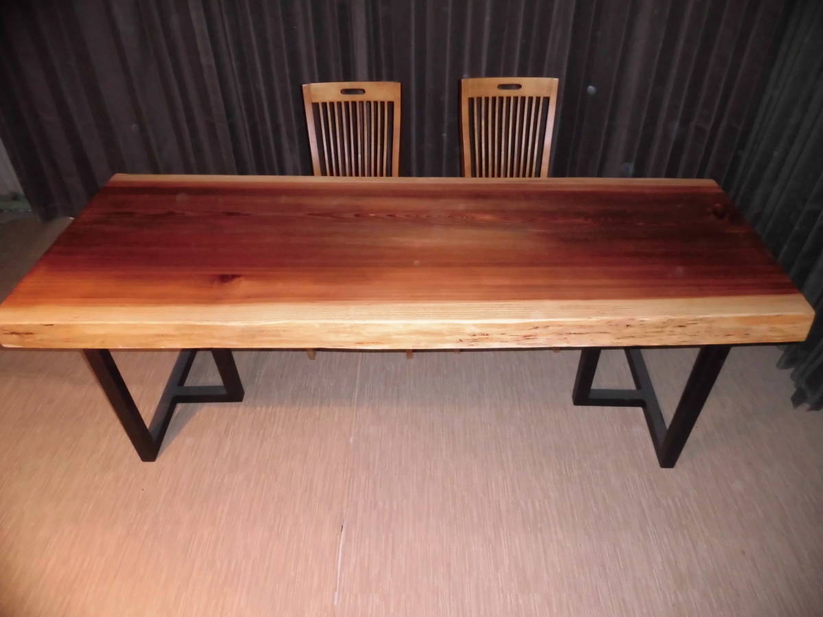 L-078■ 杉　ブランド　ジャンボサイズ　樹齢350年　テーブル　 板 　 ダイニングテーブル　 座卓　 天板　 無垢　一枚板