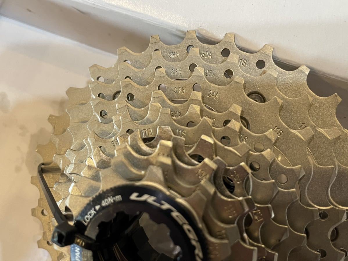 11速 11-30T SHIMANO ULTEGRA CS-R8000 新品完成車外し アルテグラ