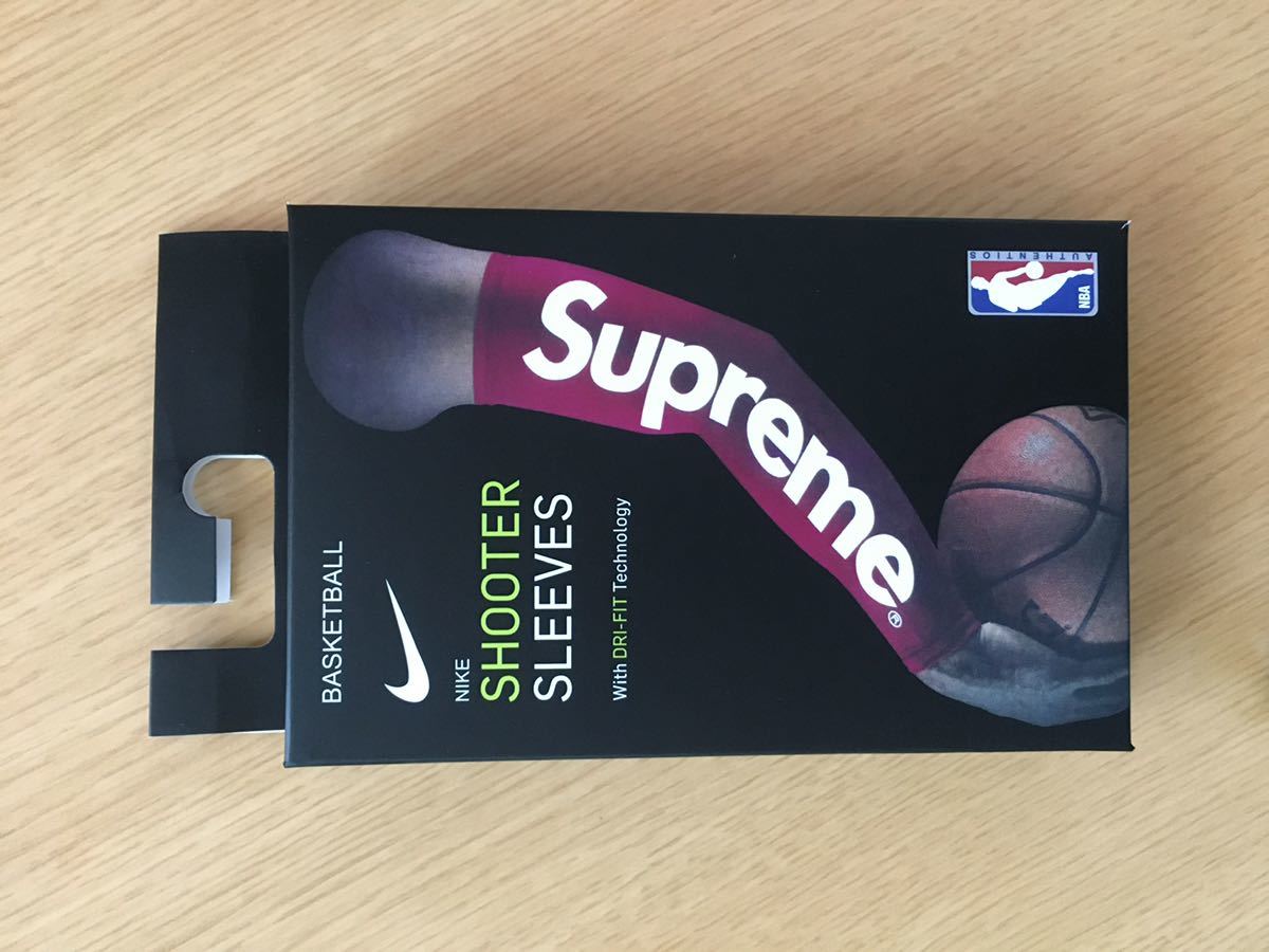 supreme シュプリーム アームスリーブ 赤 レッド L/XLSupreme NBA