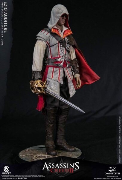 アサシンクリード 1/6 アクション フィギュア damtoys エツィオ 剣