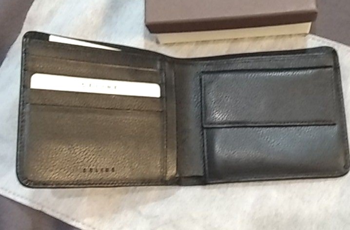 CELINE シボレザー 二つ折り財布 オールドセリーヌ ヴィンテージ