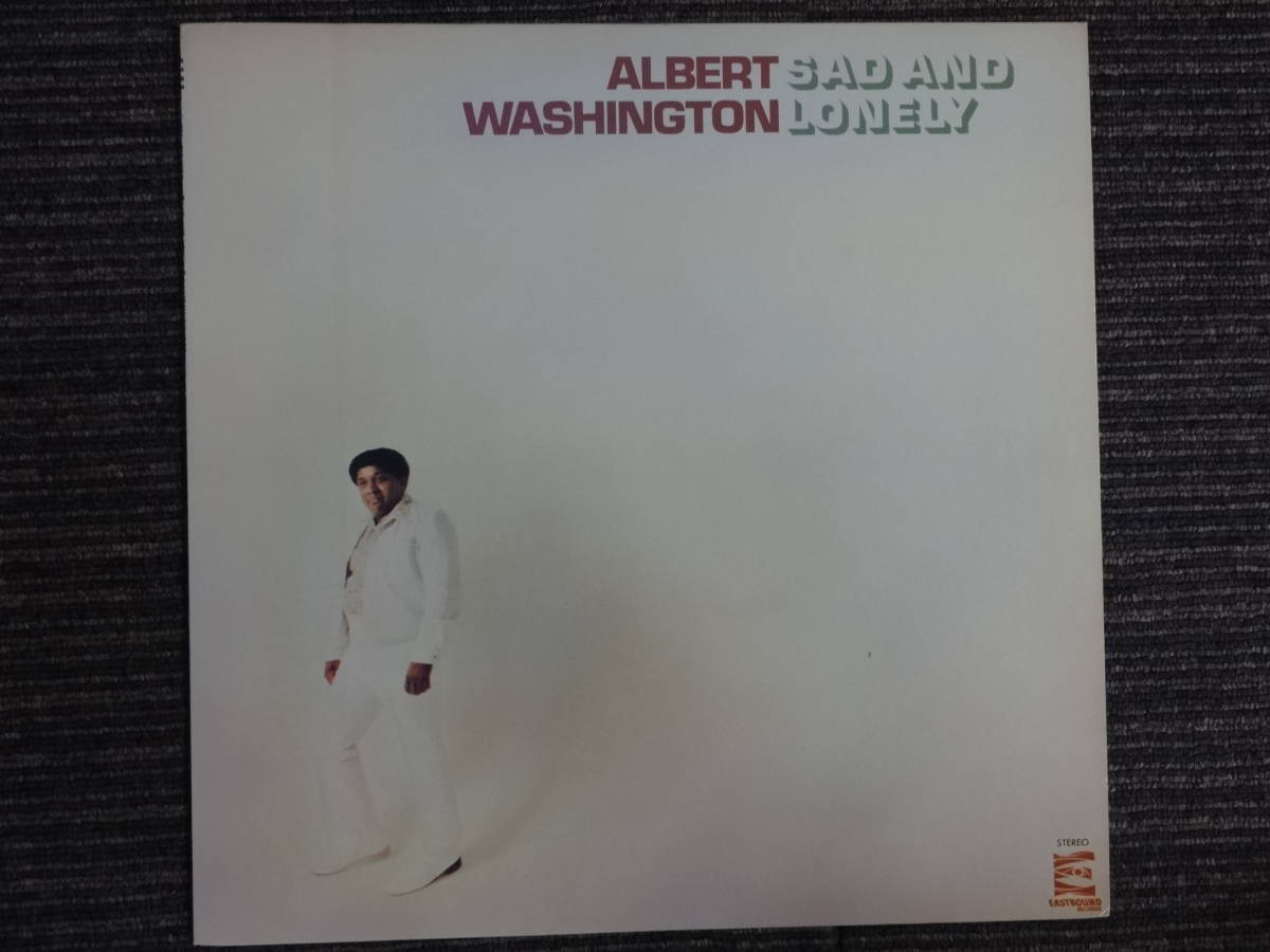 Albert Washington　　Sad And Lonely　　P-Vine Chess PLP-6014(Eastbound原盤)日本盤_画像2