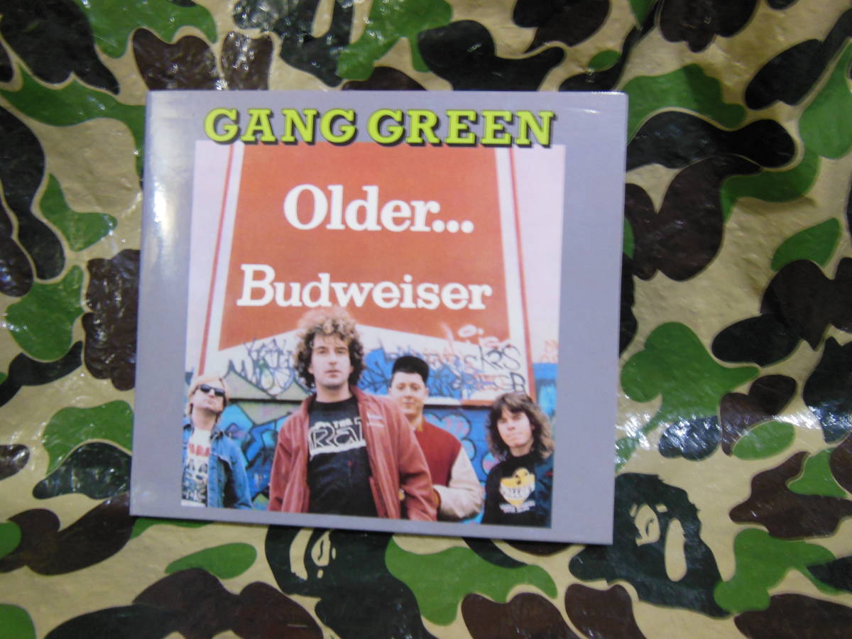輸入盤CD/GANG GREEN/ギャンググリーン/OLDER...BUDWEISER/80年代USハードコアパンクHARDCORE PUNK_画像1