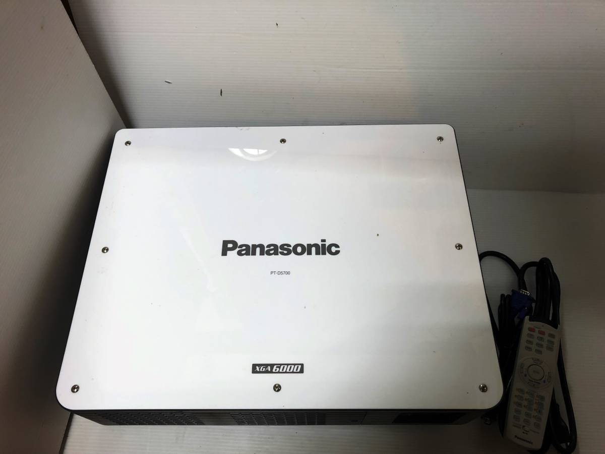 PANASONIC PT-D5700L.. screen 50-600 type 6000 lumen HDMI correspondence possibility lamp use 16/39 hour 