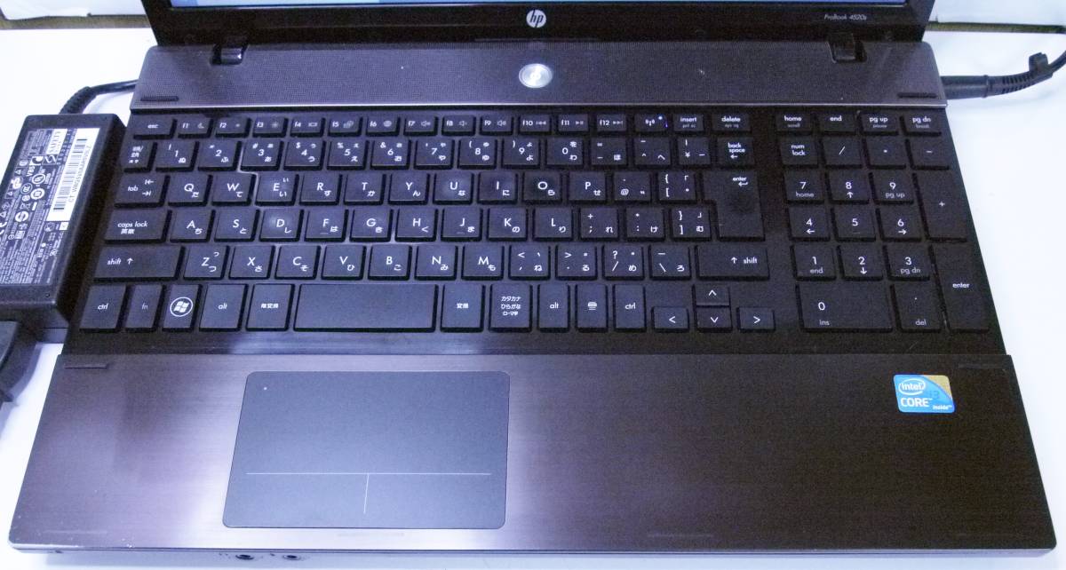 送料無料・訳あり【Win10】hp ProBook 4520s Core i3 350M メモリ4GB 無線_画像2