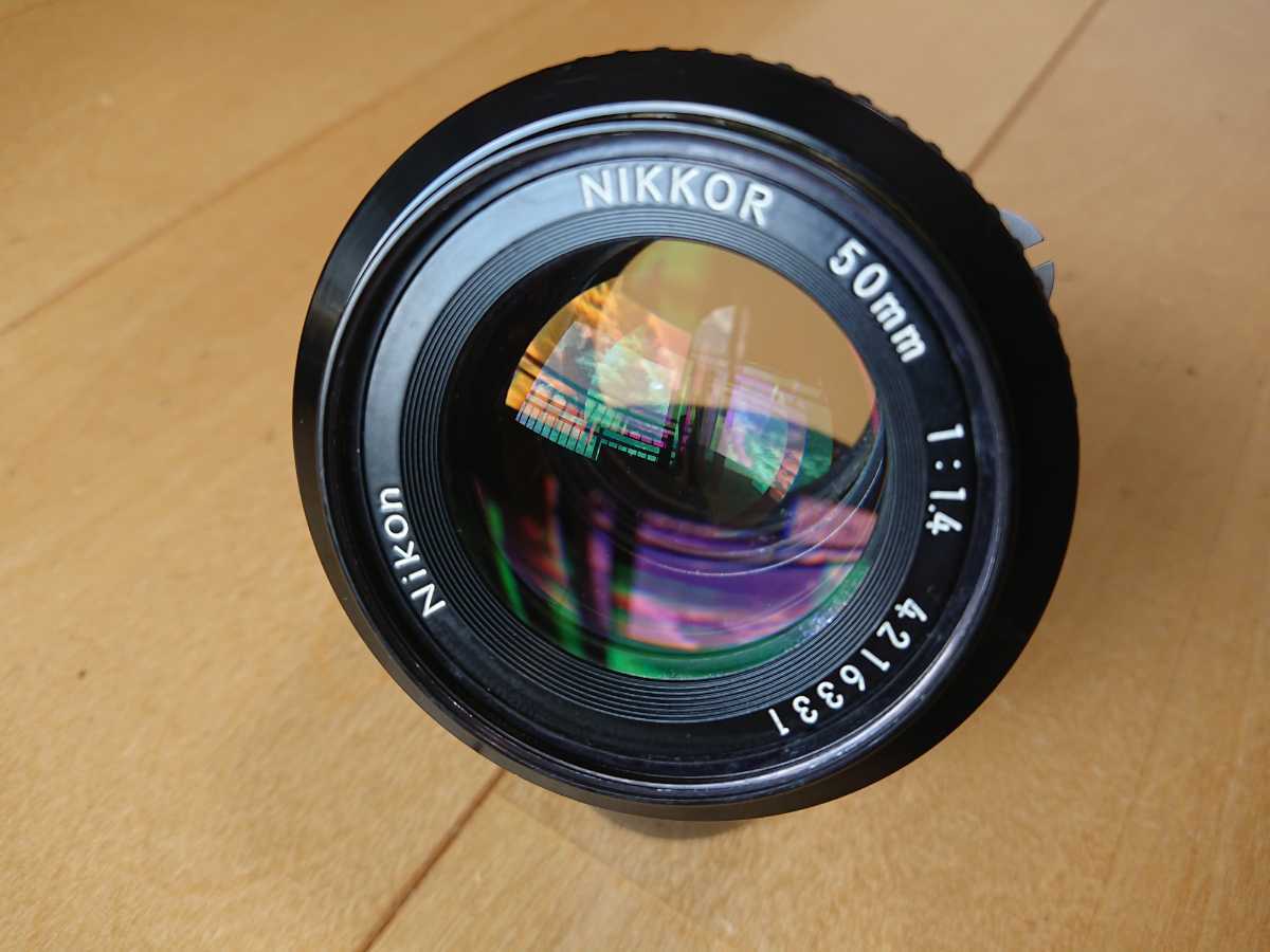 Ai 50mm F1.4 Aiニッコール NIKKOR ニコン Nikon _画像2