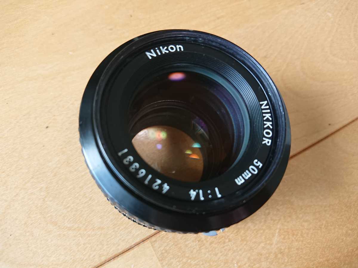 Ai 50mm F1.4 Aiニッコール NIKKOR ニコン Nikon _画像7