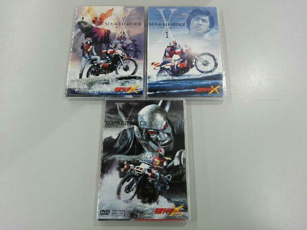 DVD 【※※※】[全3巻セット]仮面ライダーX Vol.1~3 www.inaas.sk
