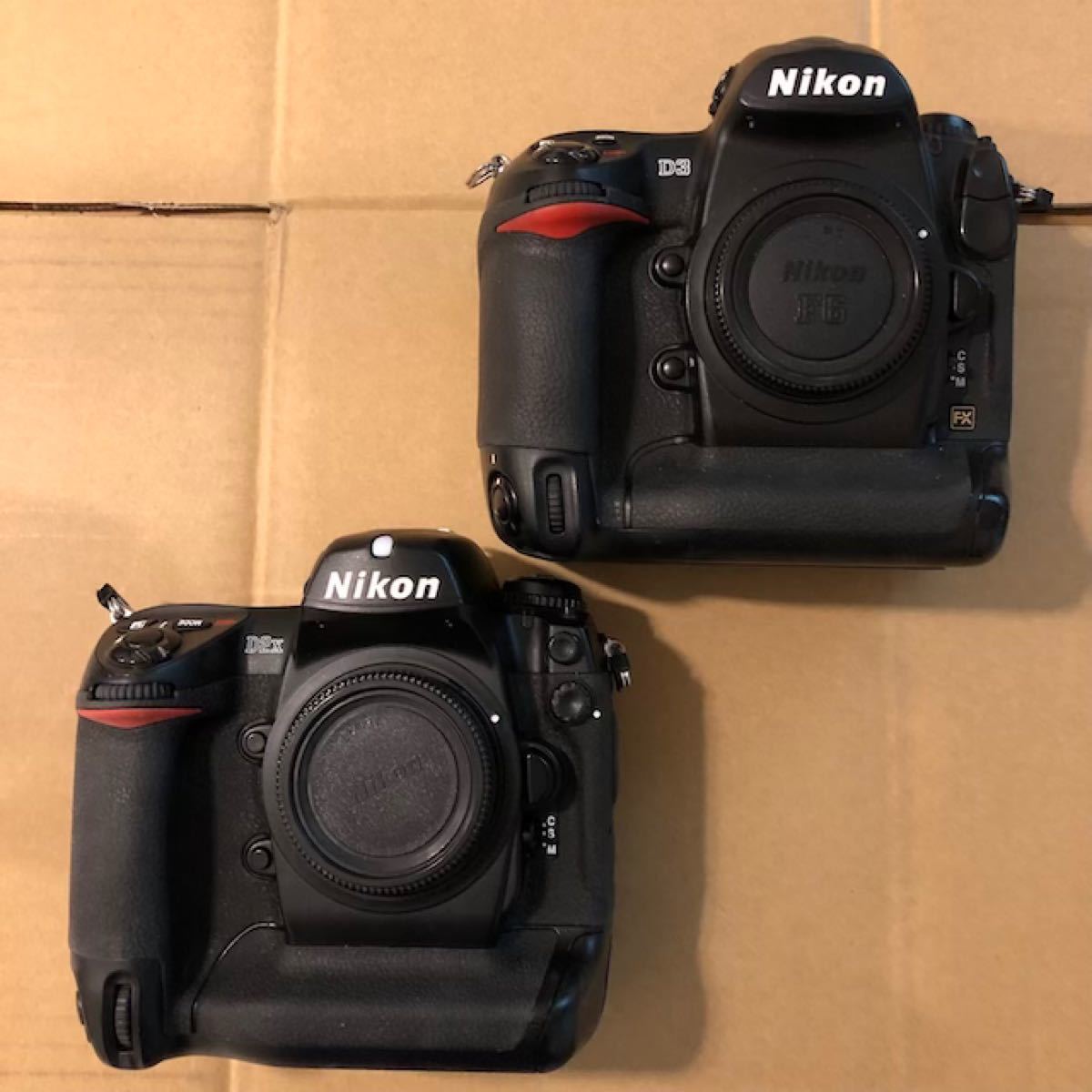 [ジャンク品] 2台セット NIkon D2X D3 デジタル一眼レフカメラ