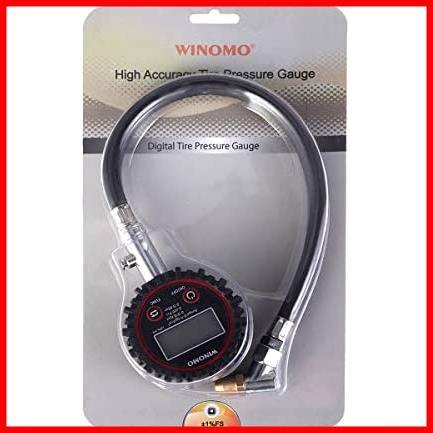 WINOMO エアゲージ タイヤゲージ デジタル 自動車 バイク用 タイヤ空気圧測定 最大測定値200Psi（1378kPa）_画像7