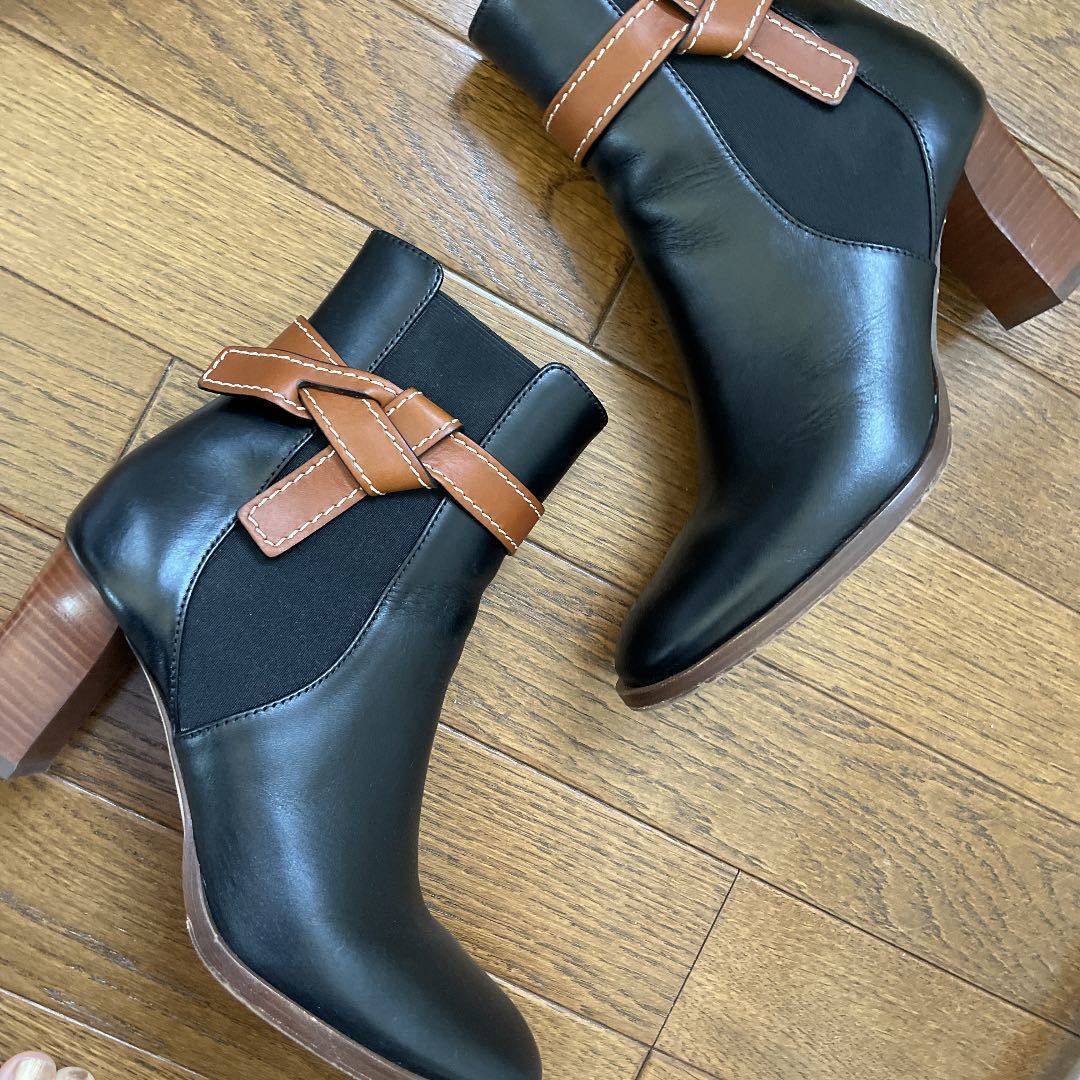 ロエベ ゲート 2021aw リボン アンクルブーツ | sweatreno.com