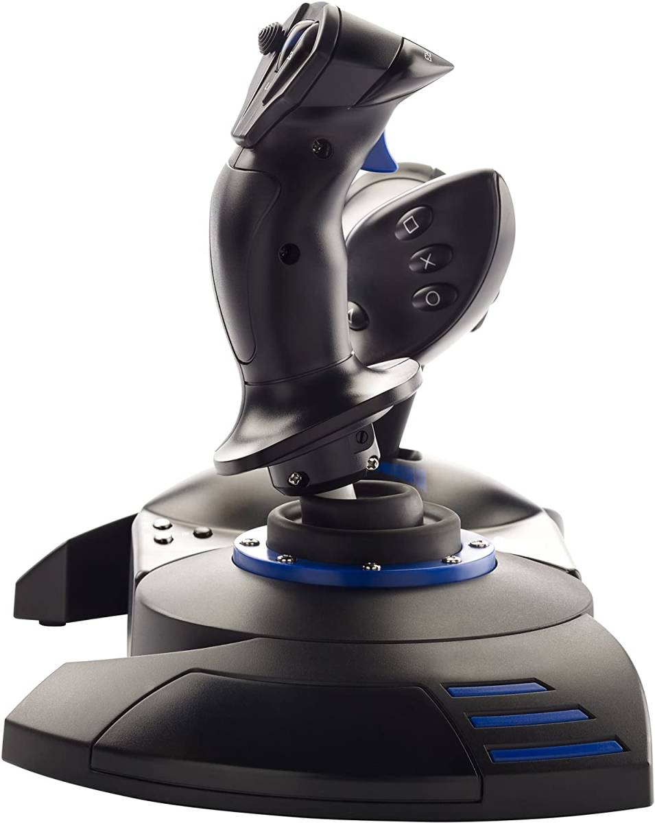 PlayStation 4 用公式ジョイスティック フライトスティック 【国内正規品】スラストマスター T Flight Hotas 4 着脱式スロットル PC互換
