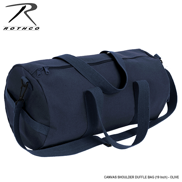 ROTHCO new goods canvas ground duffel bag ( navy ) man and woman use men's lady's DUFFLE BAG shoulder bag commuting going to school shoulder ..