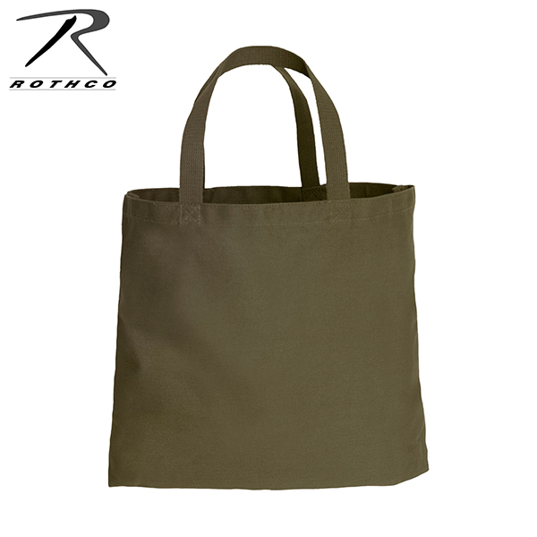 [送料260円]ROTHCO 新品 キャンバス トート バッグ (オリーブ) CANVAS TOTE BAG エコバッグ ショッピングバッグ メンズ レディース 無地_画像2