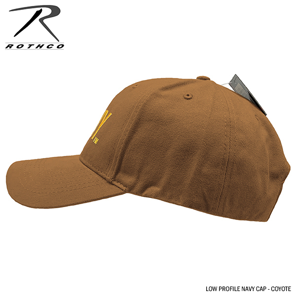 ROTHCO 新品 US NAVY ライセンス ベースボール キャップ(コヨーテ) 帽子 メンズ レディース フリーサイズ CAP 帽子 大きいサイズ_画像3