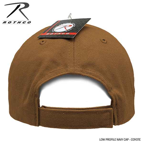 ROTHCO 新品 US NAVY ライセンス ベースボール キャップ(コヨーテ) 帽子 メンズ レディース フリーサイズ CAP 帽子 大きいサイズ_画像4