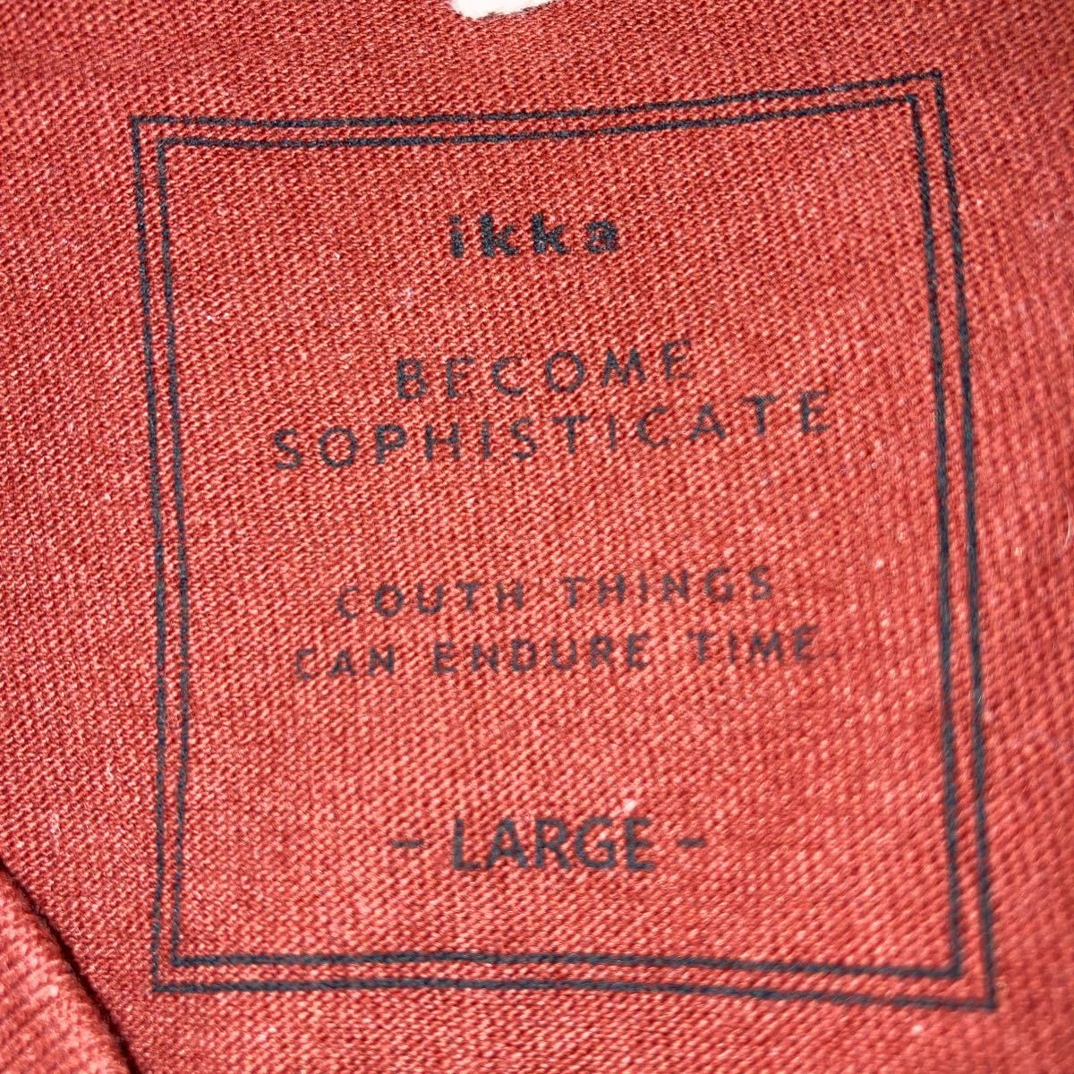 IKKa 半袖Tシャツ Lサイズ_画像3