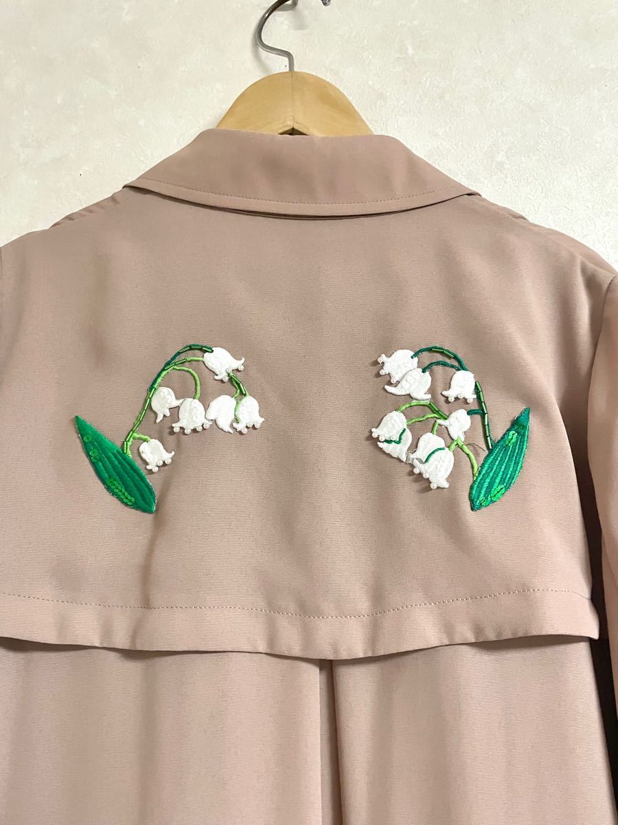 専用!!ミュベール アネモネ刺繍 ミリタリーコート 憧れ 52%割引 fgfj