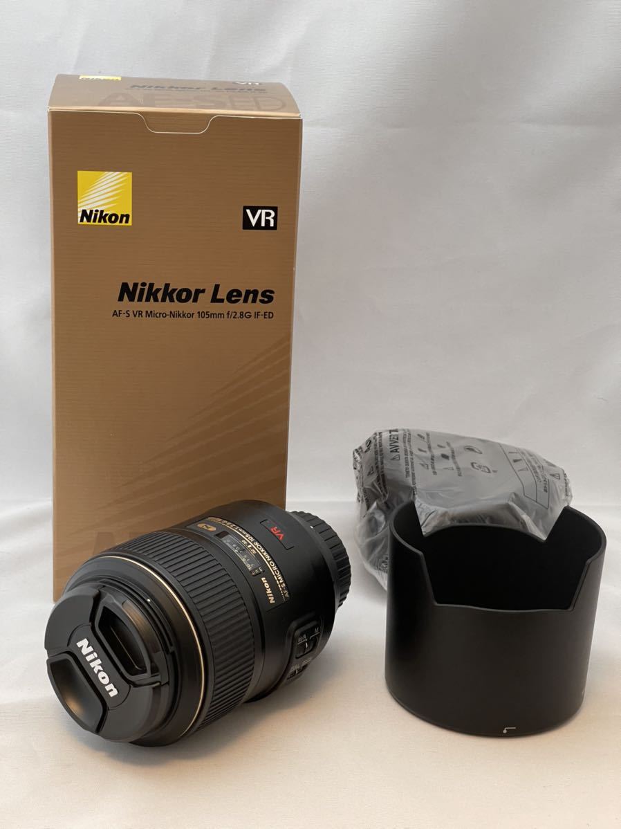 Nikon ニコン マクロレンズ AF-S VR Micro-Nikkor 105mm f/2.8G IF-ED