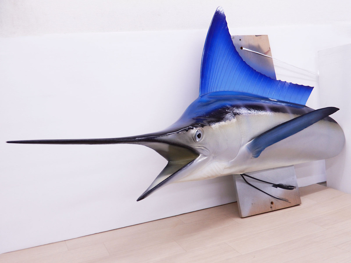 超歓迎】 ☆極レア・希少品☆バカラ カジキマグロ 美品 置き物