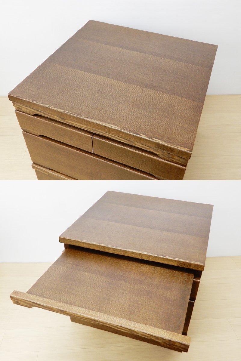 * unused! SAFUya maca wooden small chest of drawers sliding shelves attaching chest of drawers document chest of drawers stand for flower vase telephone stand 