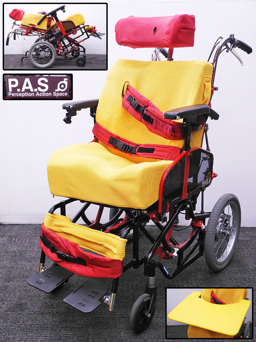 ♯◎ P.A.S ピーエーエス 座位保持装置 姿勢保持 介助式 車椅子