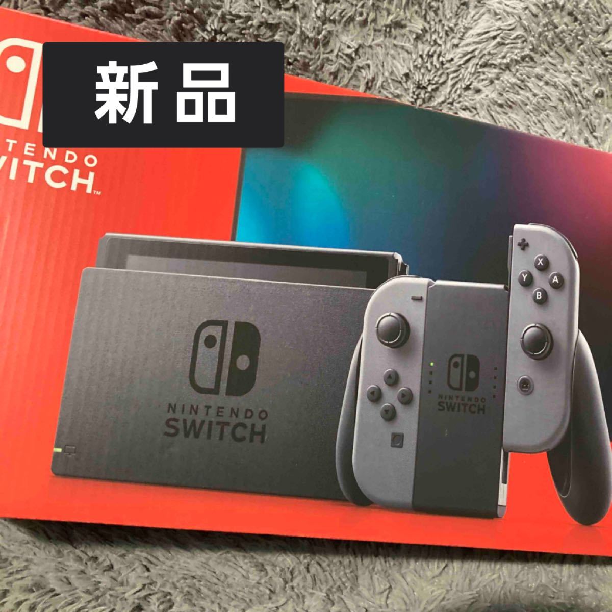 良品質 グレー switch 本体 新品未開封 任天堂スイッチ ゲームソフト ...