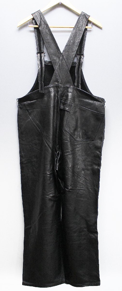 STRANGE TRIP by LOST HILLS (ストレンジトリップ バイ ロストヒルズ) 20s LEATHER OVERALL / レザーオーバーオール 美品 size Mの画像2