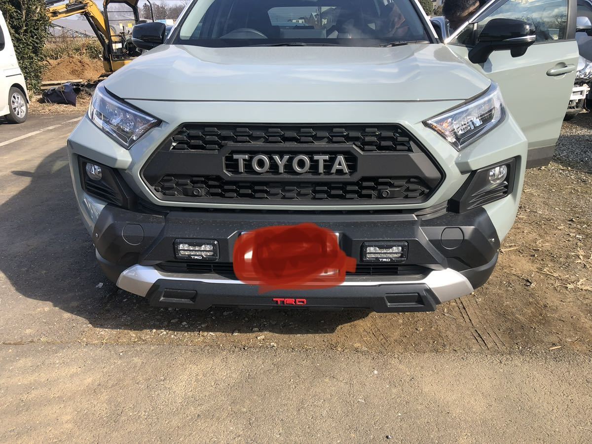 RAV4トヨタTOYOTAロゴフロントグリル アドベンチャー タコマ風 RAV4トヨタTOYOTAロゴフロントグリル アドベンチャー タコマ風