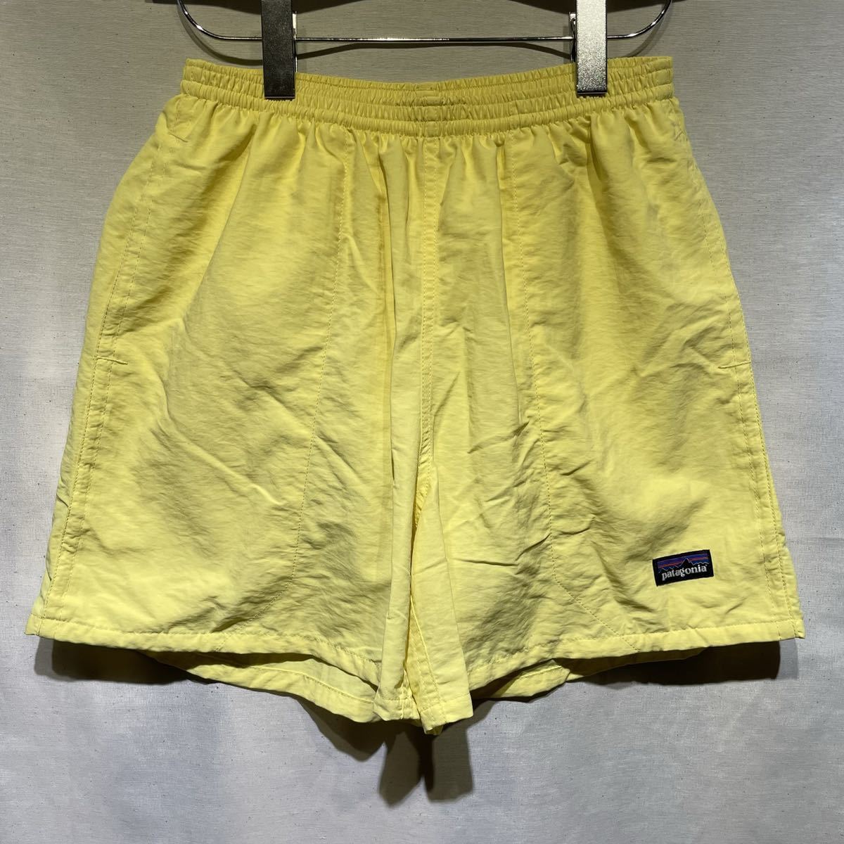 レア】'14 patagonia バギーズショーツ S レモン イエロー 5 レア】'14 patagonia バギーズショーツ S レモン イエロー 5