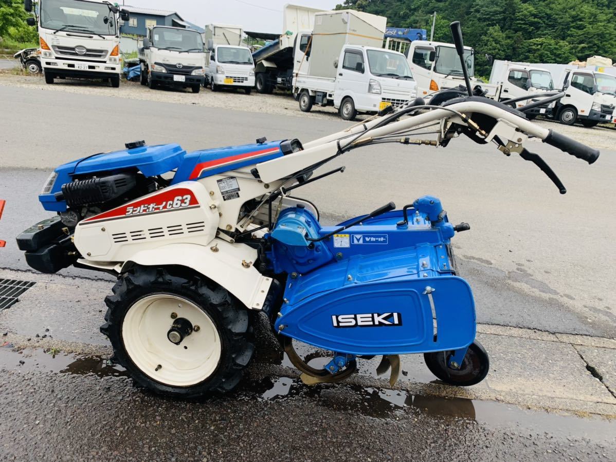 イセキ 耕運機 ランドボーイC 63 農用トラクター(歩行型) 実働品 岐阜