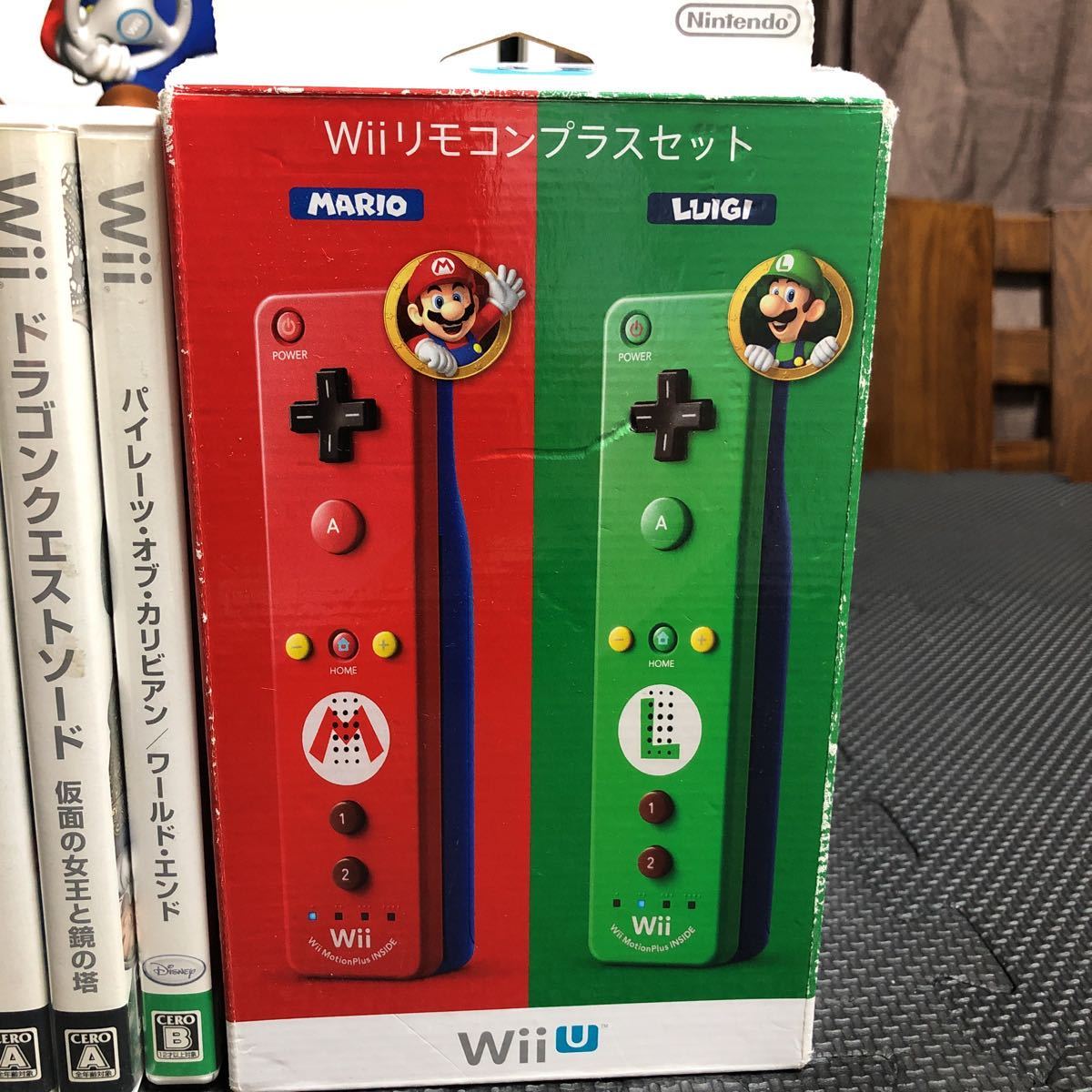 任天堂 Nintendo Wiiソフト11枚 WiiUソフト1枚 Wiiリモコンプラス