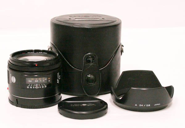 から厳選した #G3477□ミノルタ、ソニーα AF24/2.8□ ソニー、ミノルタ