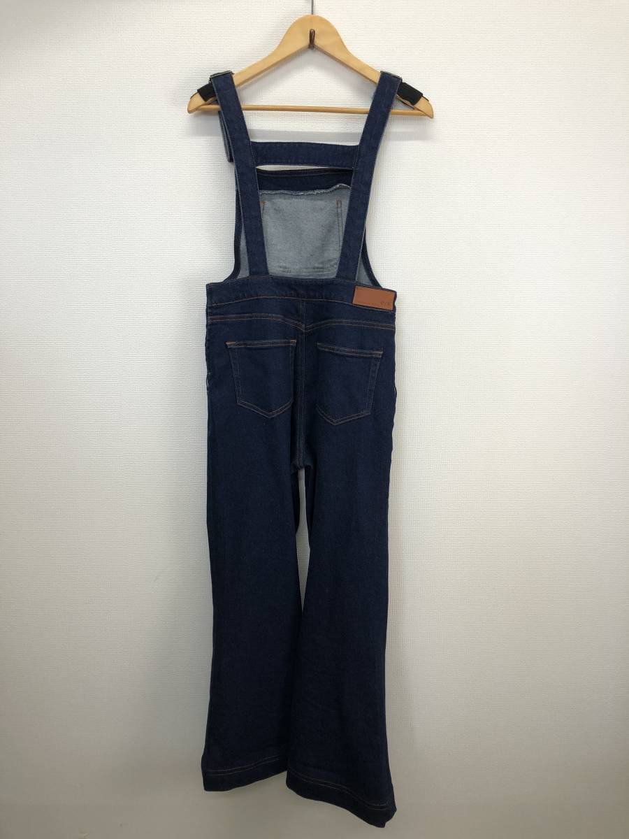 SLY e/s スライ エマスライ emma 030EAA01-7600 DENIM STRETCH SALOPETTE デニムサロペット 1  10095834