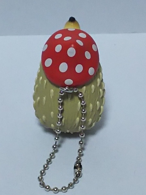 64*200).. .. hedgehog mascot ball chain (300 jpy Capsule toy ).. . hat. hedgehog 