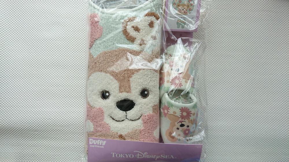  new goods unopened Duffy &f lens springs * in * Bloom toilet mat & slippers TDS Tokyo Disney si-