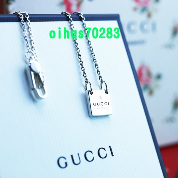 新品 未使用 GUCCI グッチ スクエアタグ ネックレス ミニ|Yahoo