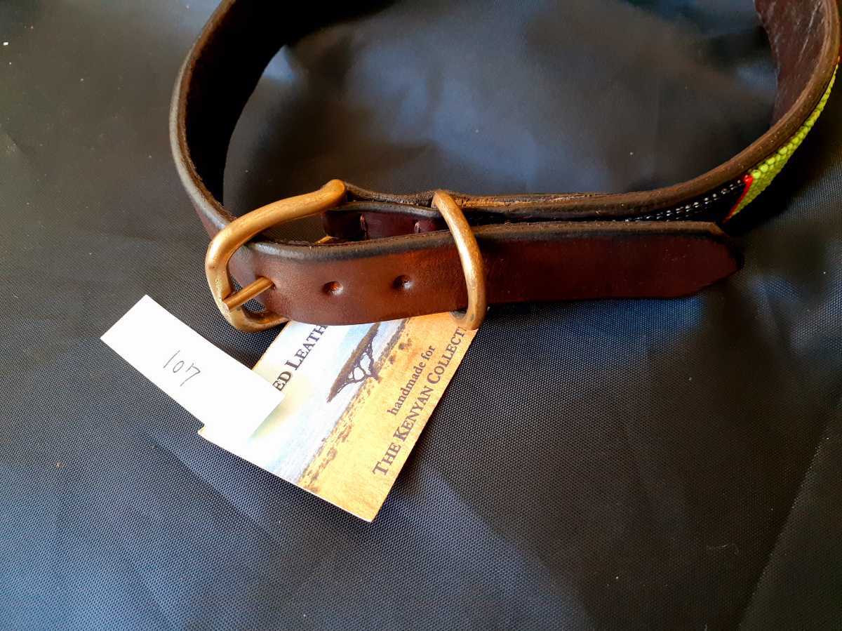 激安通販の 新品 中型犬 首輪 本革 アフリカケニアマサイ族ハンドメイドビーズ装飾 約46 18インチ 1本 商品番号107 Fedecheer Com 激安通販の 新品 中型犬 首輪 本革 アフリカケニアマサイ族ハンドメイドビーズ装飾 約46 18インチ 1本 商品番号107 Fedecheer Com