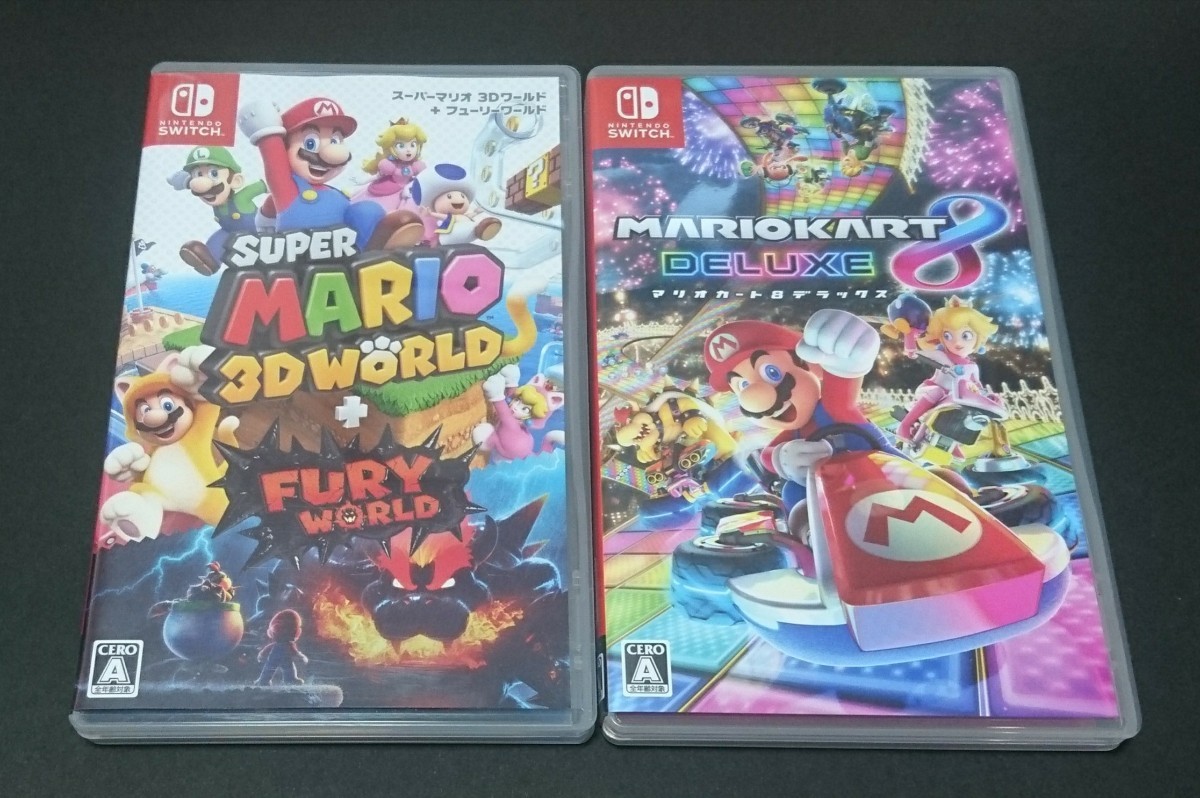 国内在庫】 Switch マリオカート8 新同品 3Dワールド+フューリー
