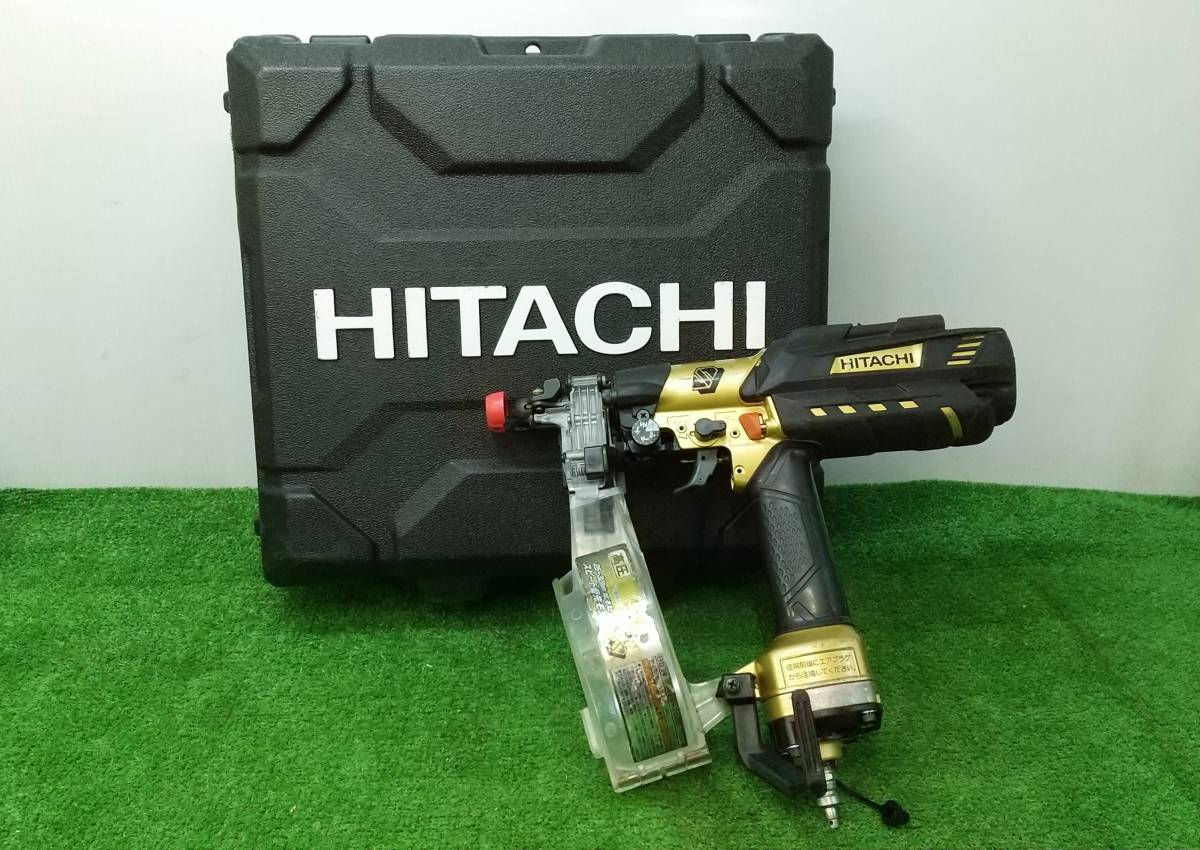 HITACHI 日立工機 41mm 高圧ねじ打機 WF4H3(S) メタリックゴールド