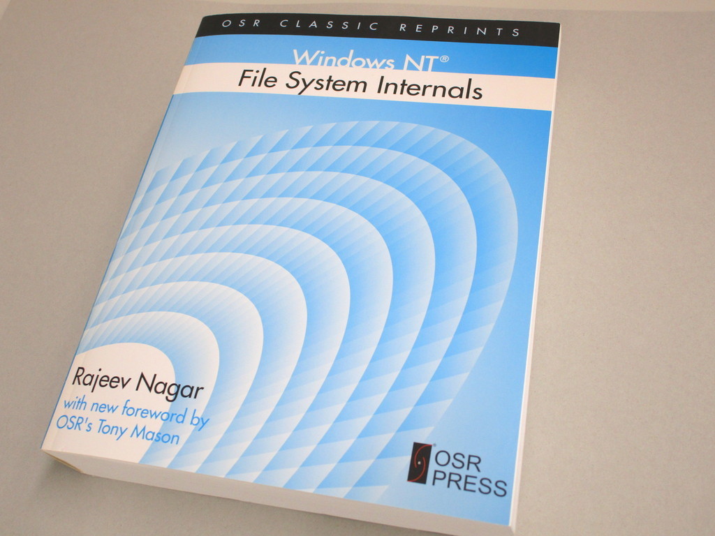 Windows NT File System Internals connectedfire.com