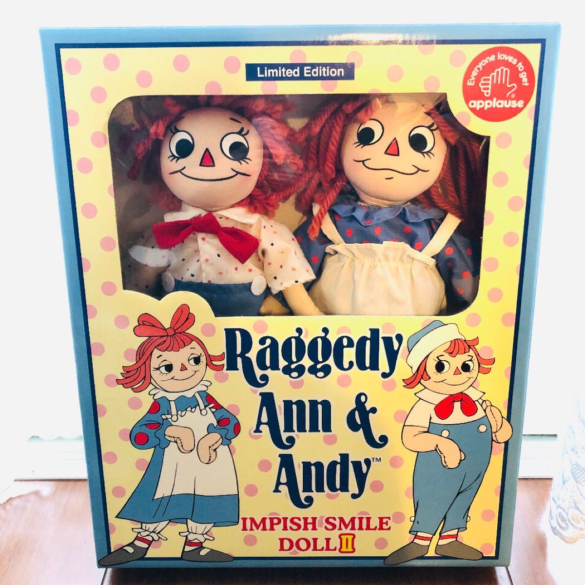 Raggedy Ann&Andy アメリカアニメ カントリー人形/ラガティ・アン&アンディ