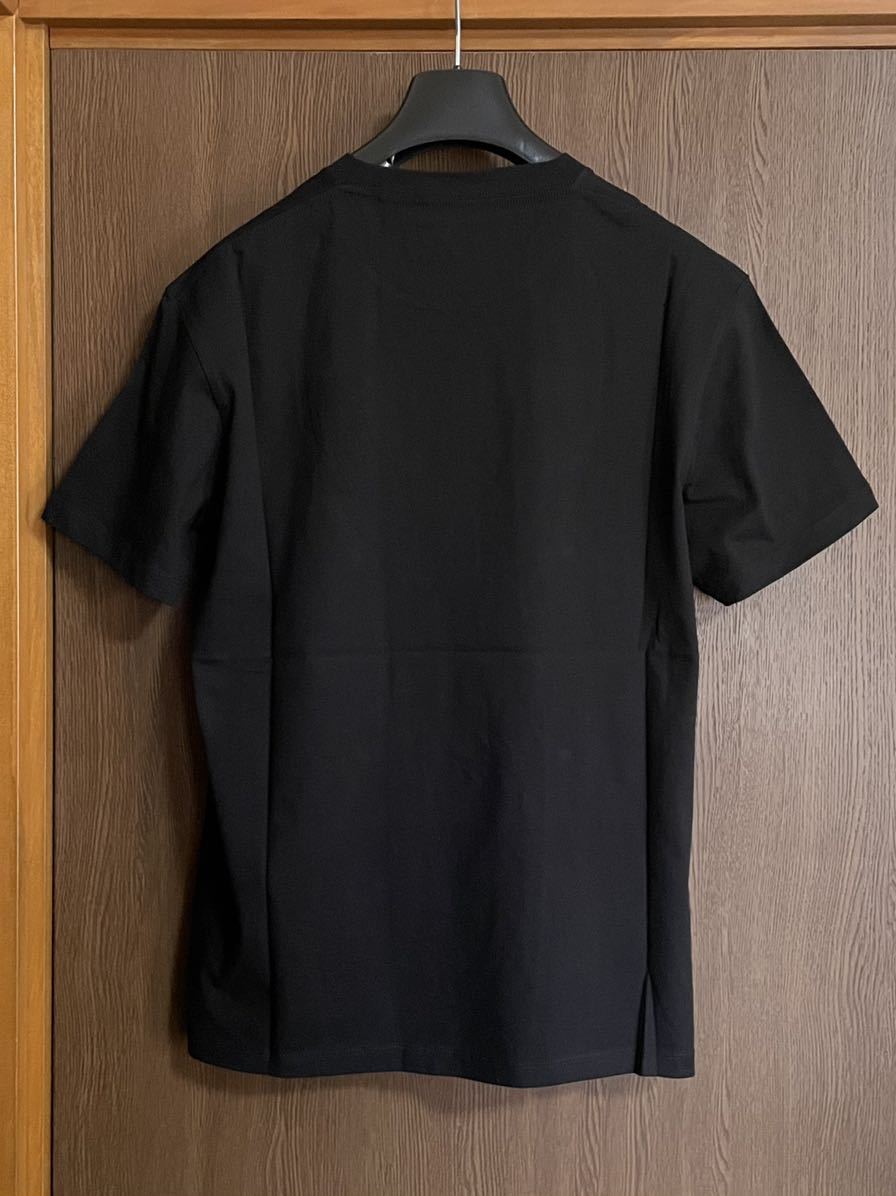 黒S新品 RAF SIMONS RS エンブロイダリー Tシャツ 刺繍 半袖 カットソー 19AW size S 黒 ラフシモンズ メンズ ブラック_画像3